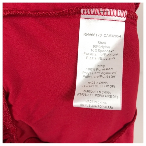 NWT‎ Anthropologie Hutch Seamed Lace Midi Dress in Red Size 0 - Picture 10 of 11